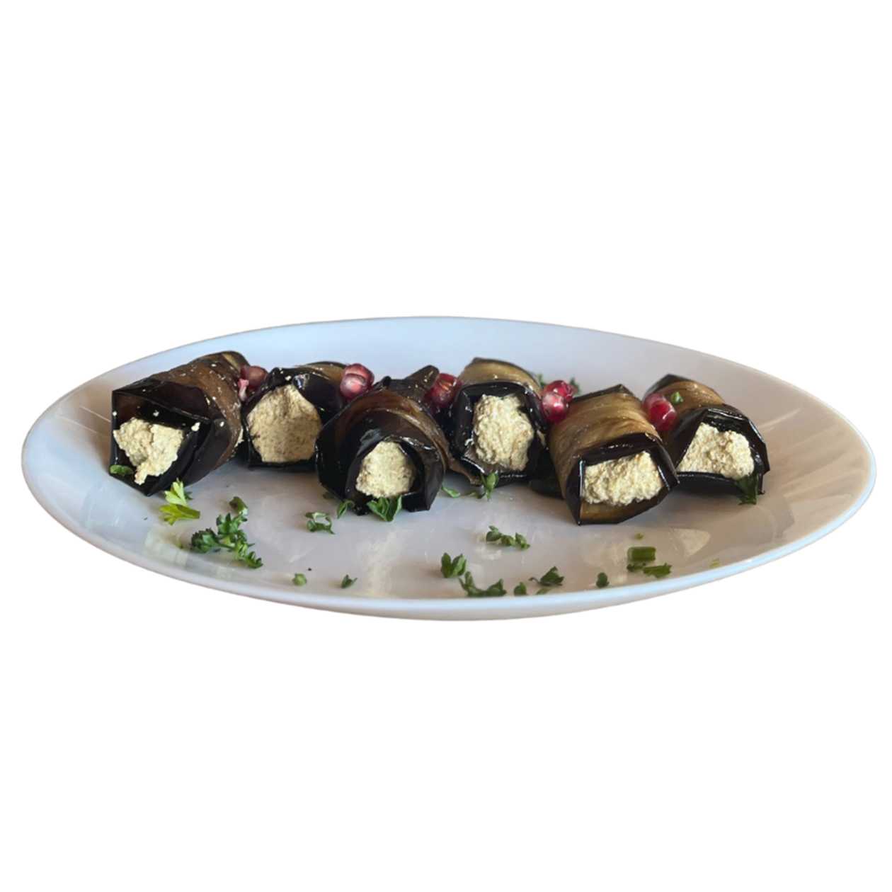 baklazan z orzechami