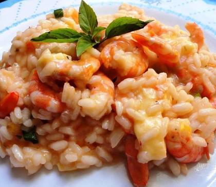 Risoto de Camarão