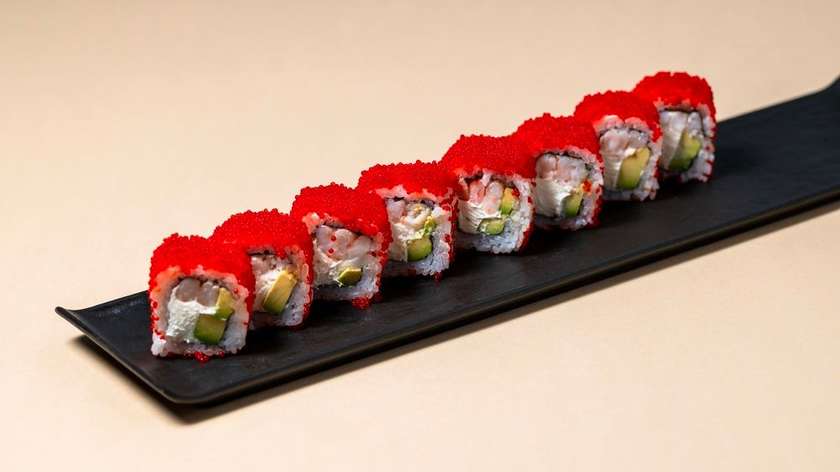 California with shrimps