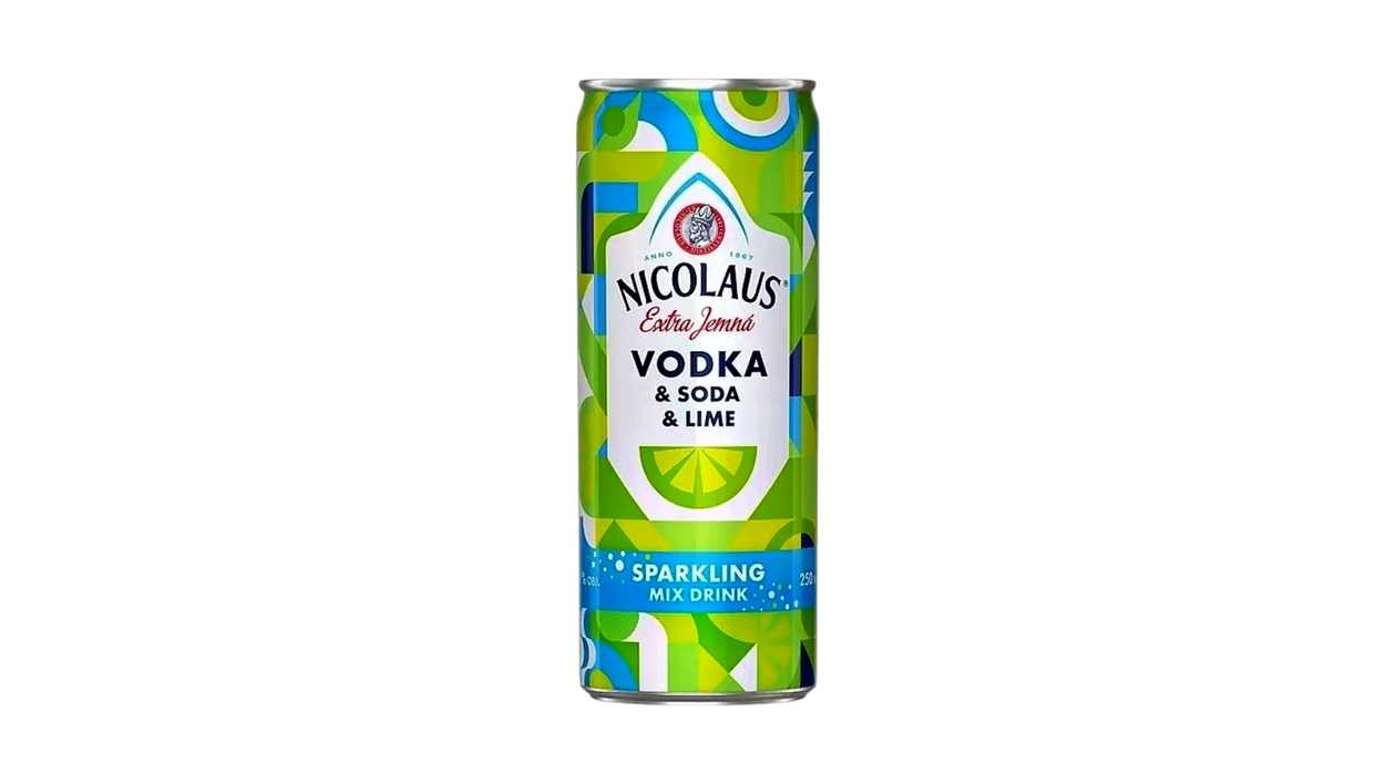 Nicolaus Vodka & Soda & Limeta