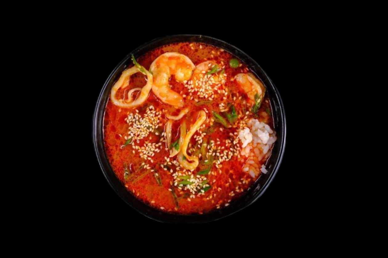 Tom Yum with Seafood