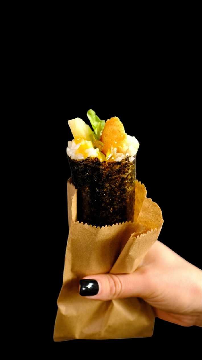 Hand Roll with Shrimp