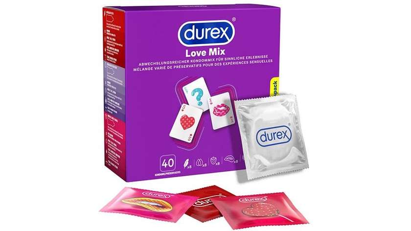 Durex Love Mix Condoms, X 40
