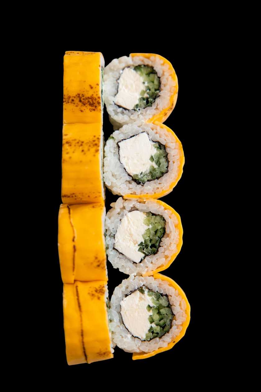Three Cheese Cucumber Roll