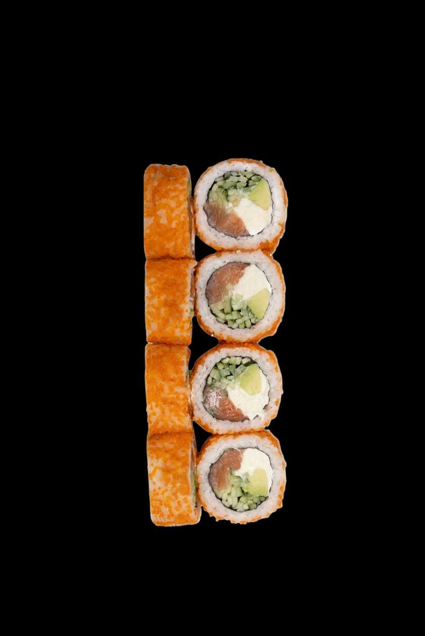 Philadelphia Roll in Caviar with Tuna