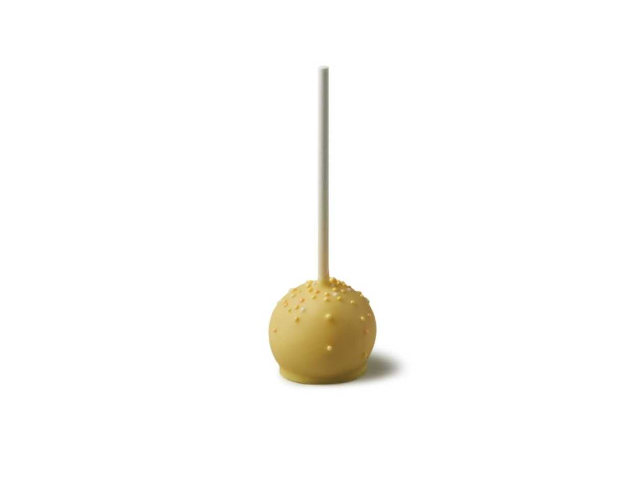 Lemon Sorbet Cake Pop