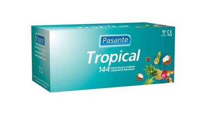 Pasante Tropical Flavors Condoms, X 144