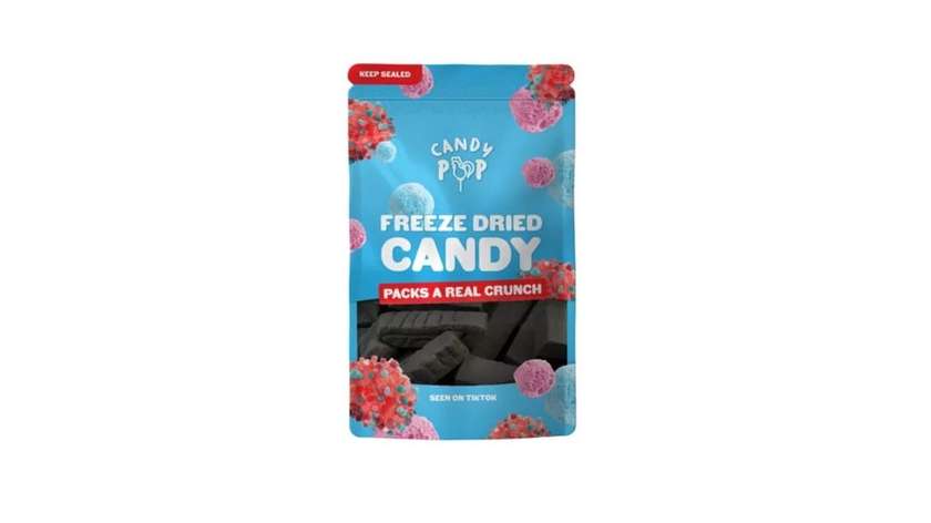 Ice cream FREEZE DRIED BLACK VANILLA ICE CREAM, 30g