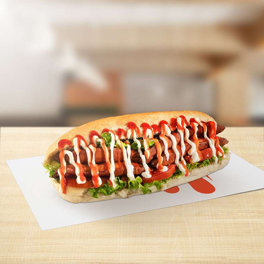 Double Hot dog standard (Bread)
