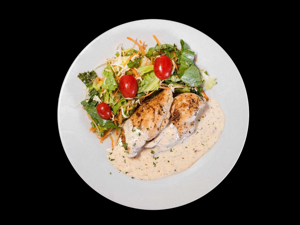 Special menu: Chicken steak with side dish + Drink