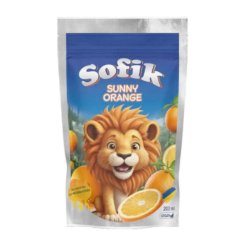 * Напій Sofik апельсин 0,2 мл