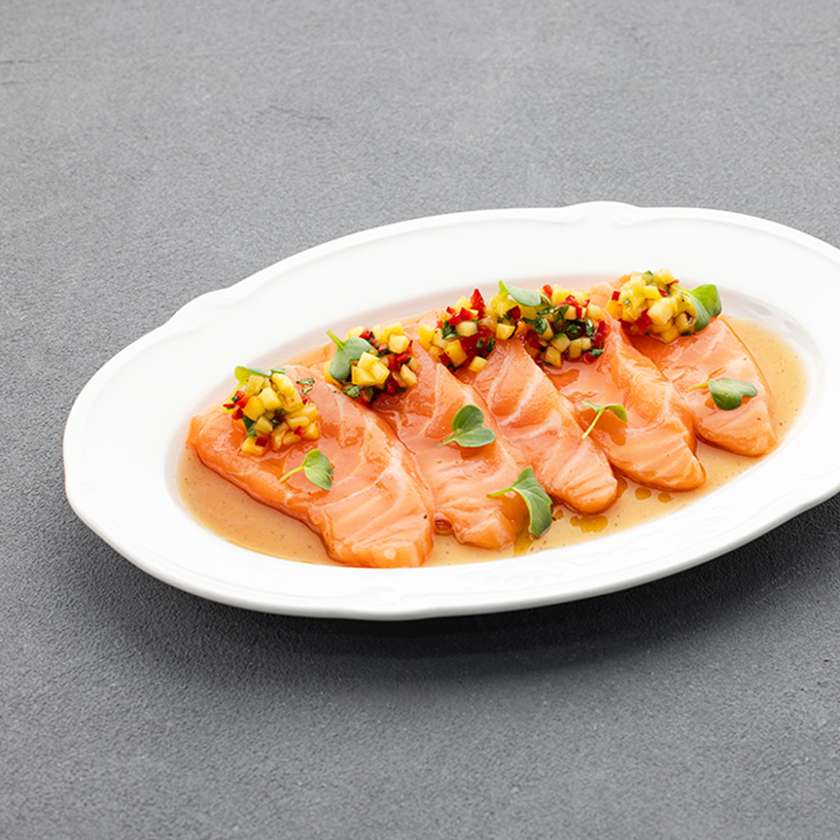 Sashimi z łososia