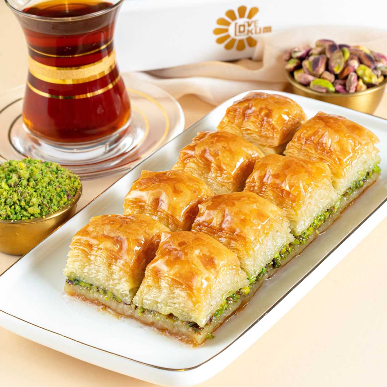 Klassik Fıstıqlı Paxlava (1 Ədəd)