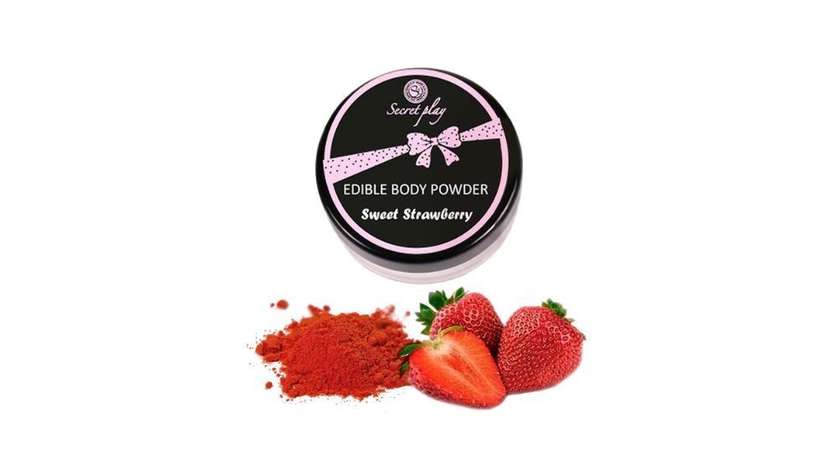 Strawberry Edible Body Powder