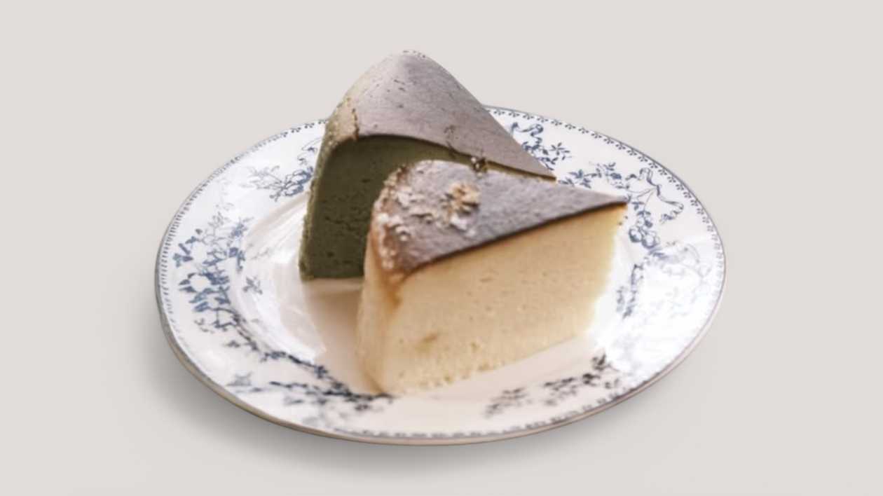 Matcha  Soufflé Cheesecake