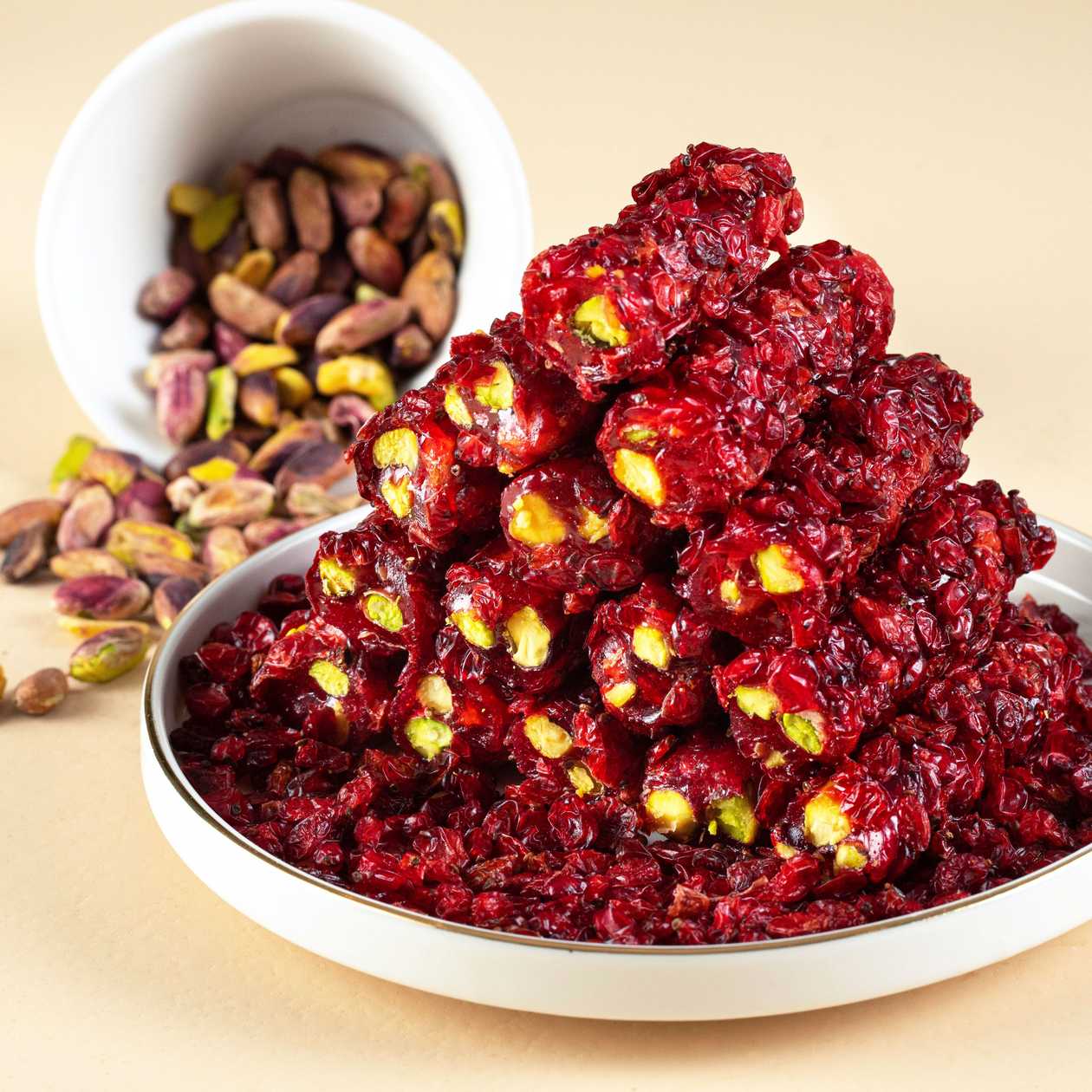Antep Fıstıqlı Zirincli Fitil Lokum / Wick Traditional Delight with Pistachio