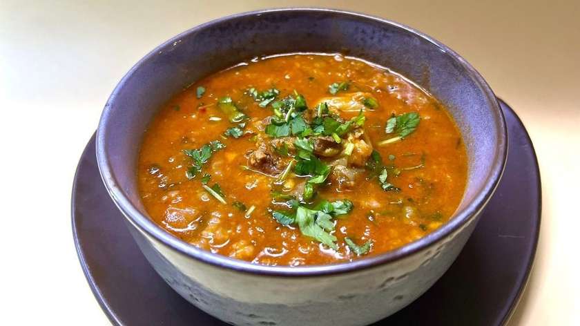 Soup with tkemli