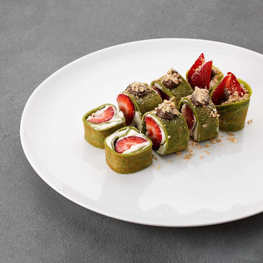 Matcha truskawka