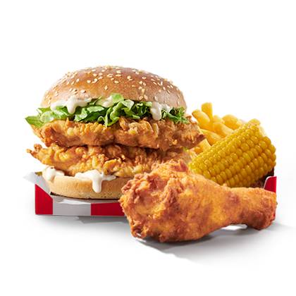 Двоен филе бургер бокс