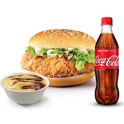 Пикантен Бонбургер меню