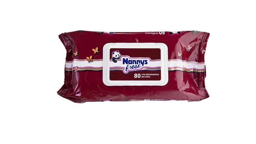Nannys Wet Wipes ,80pcs