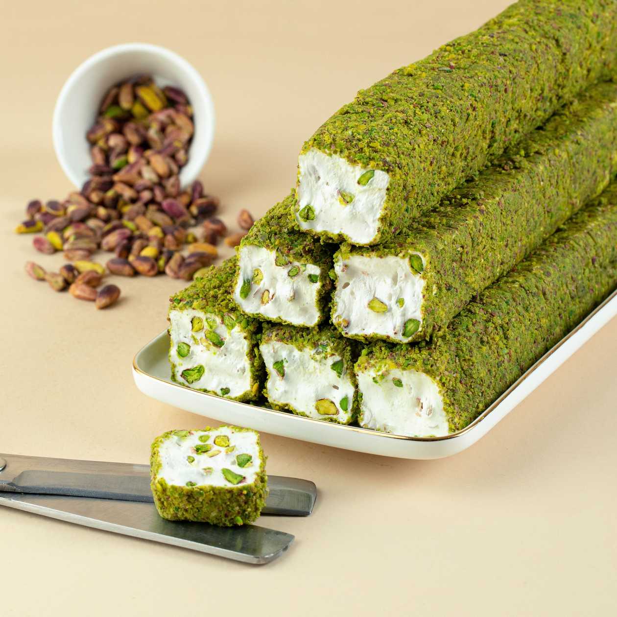 VIP Paşa Antep Fıstıqlı Dubl Lokum / VIP Pasha Double Traditional Delight with