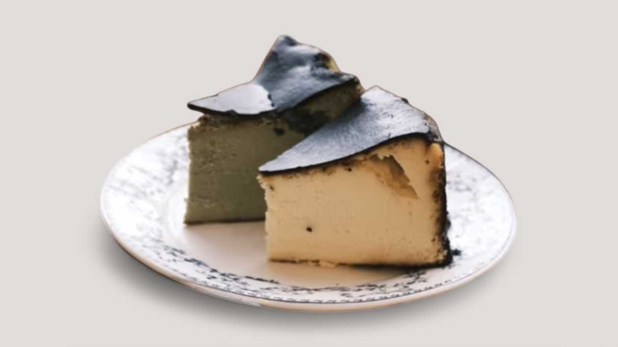 Matcha Basque Cheesecake