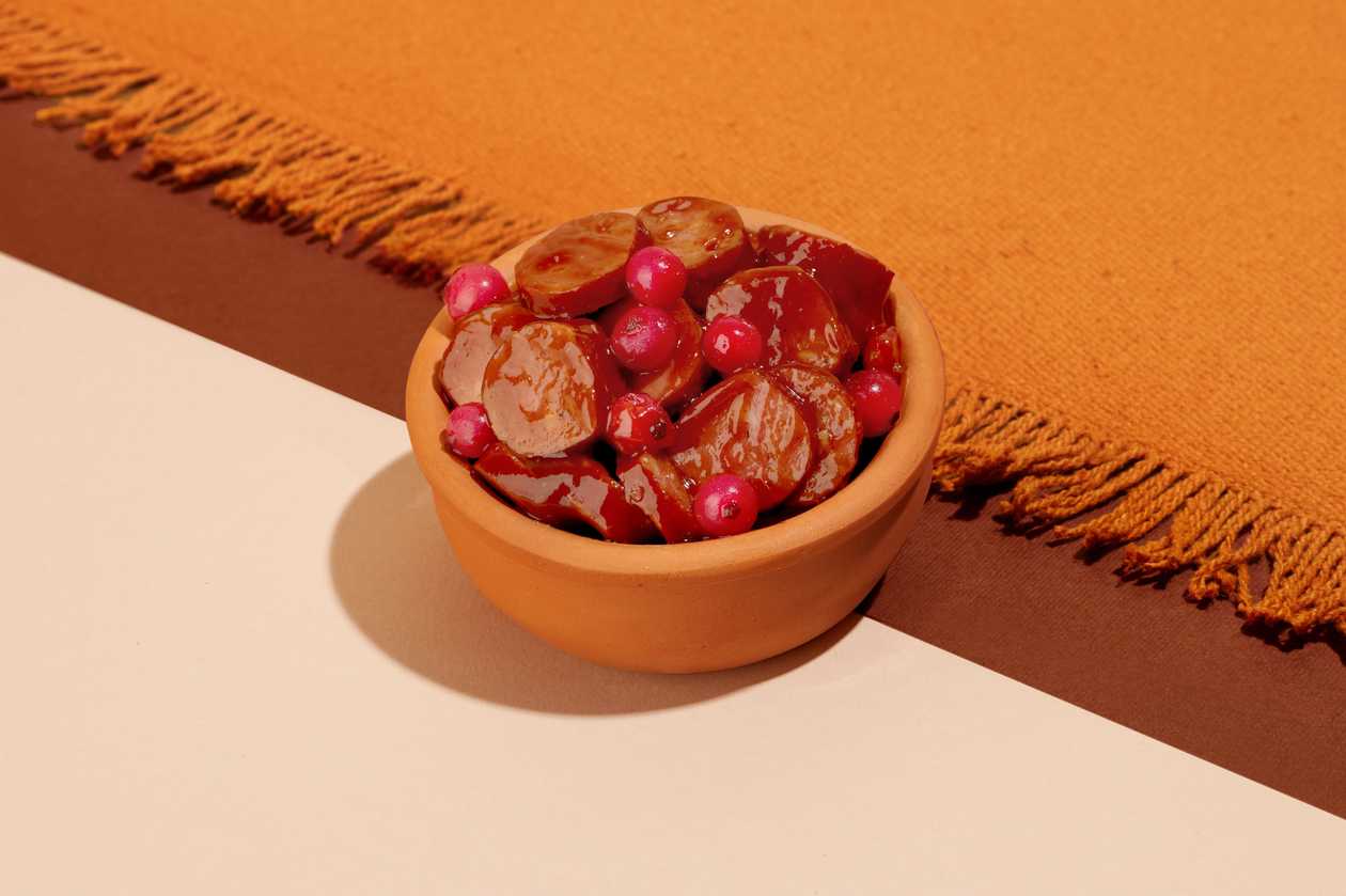 BBQ Sausages with Red Currant