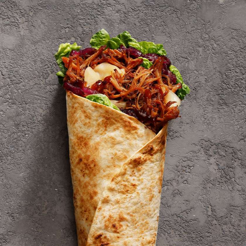 Sweet ribs wrap