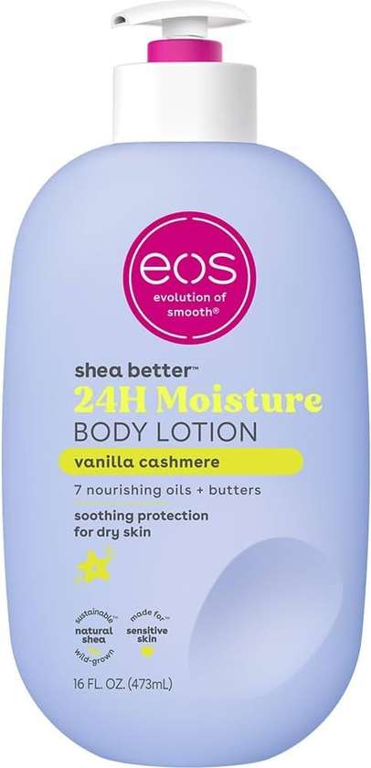 Eos 24h Moisture Body Lotion Vanilla Cashmere