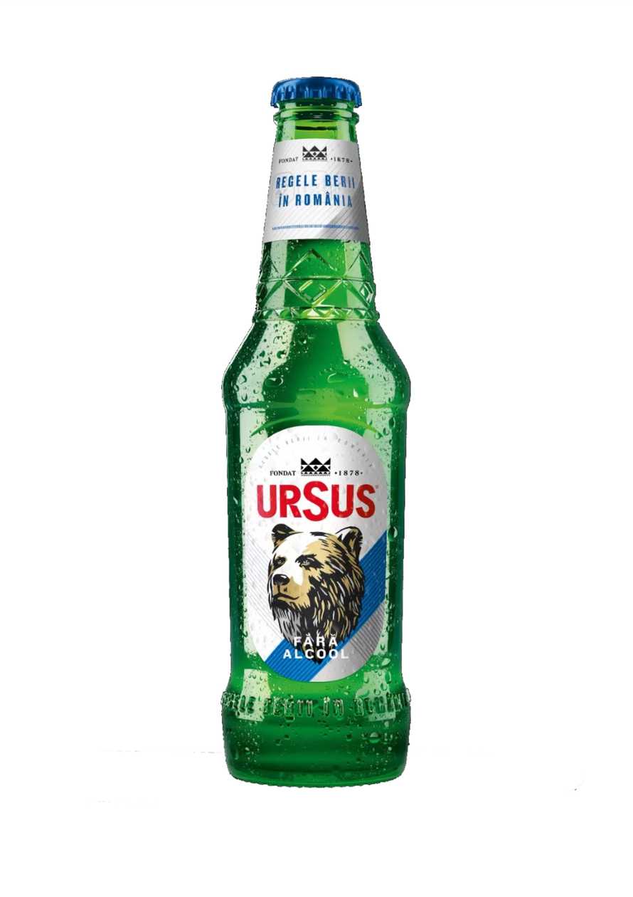 Bere Ursus fără alcool (330ml)