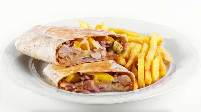 BBQ Burrito s kuřecím masem
