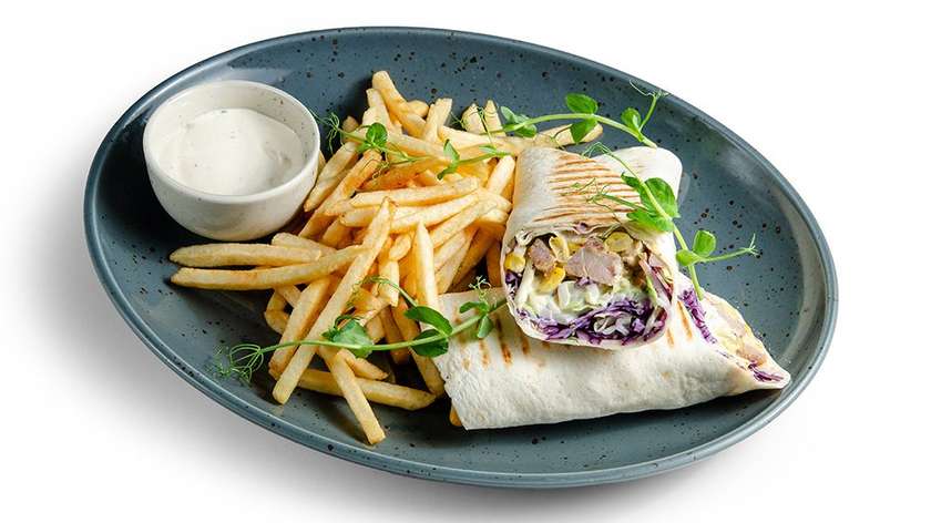 "Wrap" su kiauliena