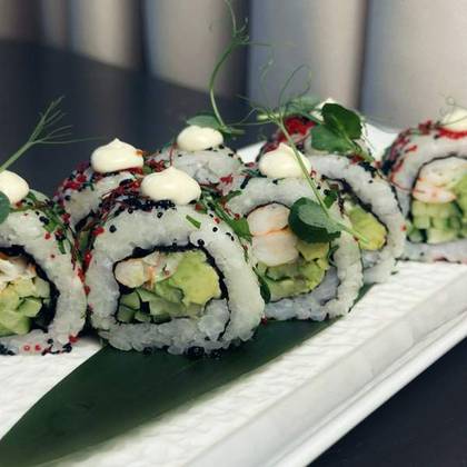 California Roll with Shrimp