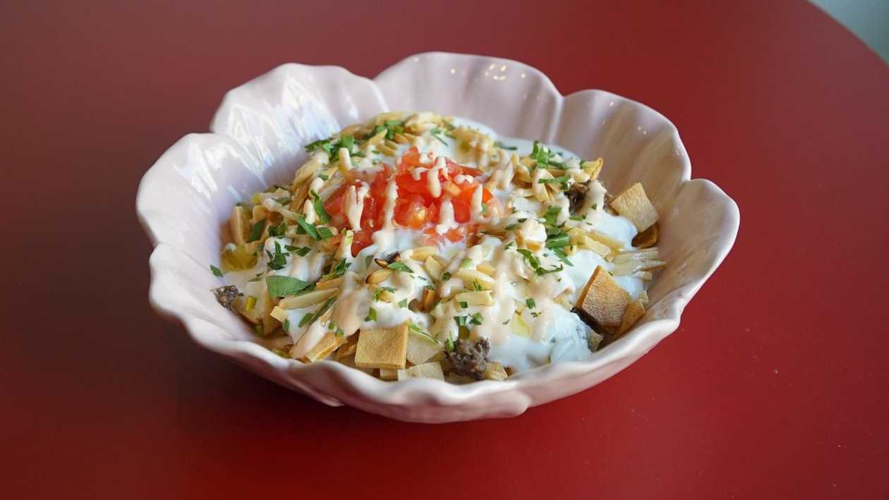 Slow-cooked Lamb Fatteh
