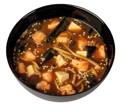 Miso Soup with Shrimp