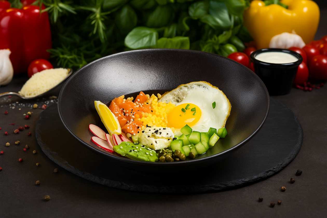 BETTY "Poke bowl" su lašiša