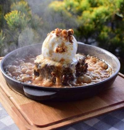 Volcano Chocolate Brownie