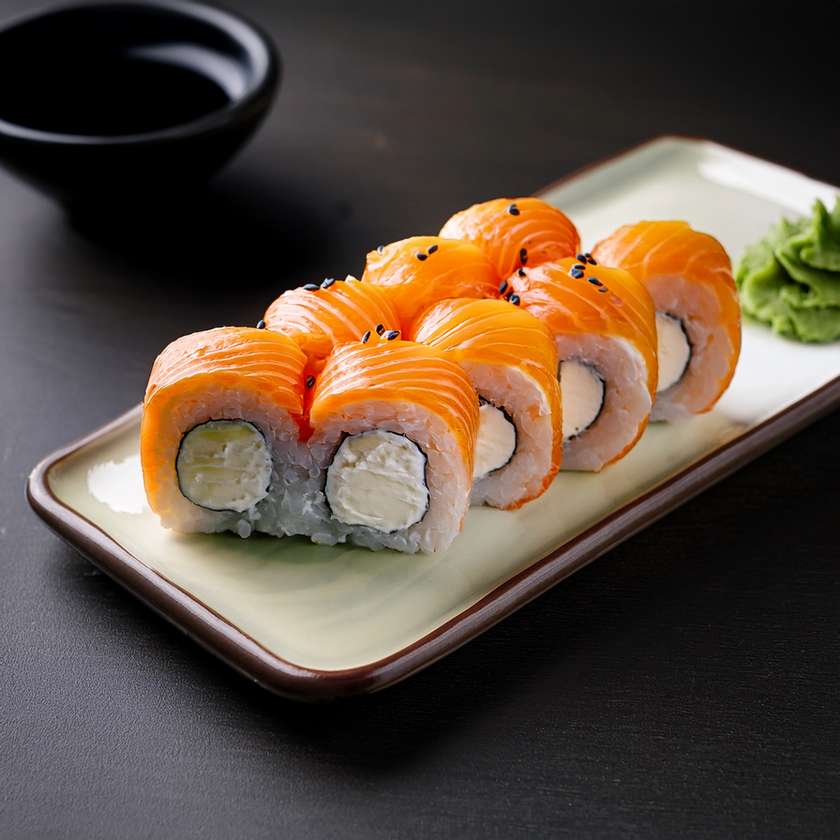 Salmon Spring Roll