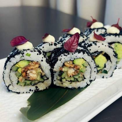 California Roll with Eel