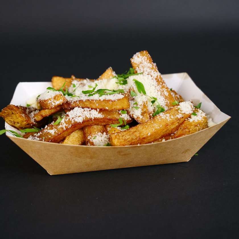 French Fries with Parmesan and Garlic