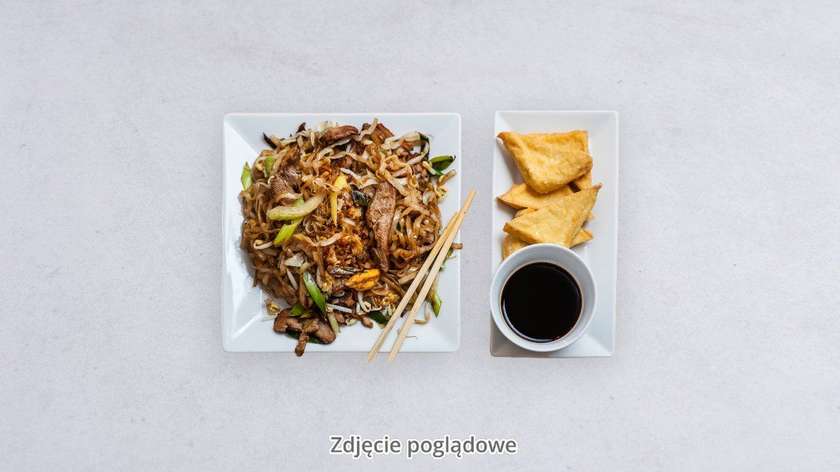 Danie z woka z tofu