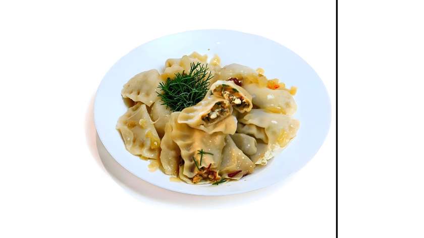 Pierogi z kurkami i pieczarkami 12szt