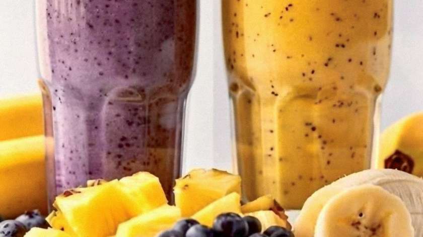 Blueberry smoothie