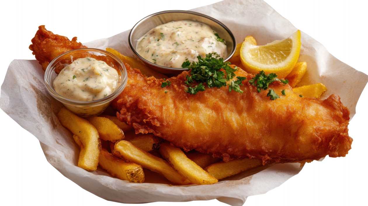 Golden Fish Menu