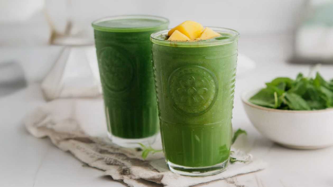 Mango Spinach smoothie