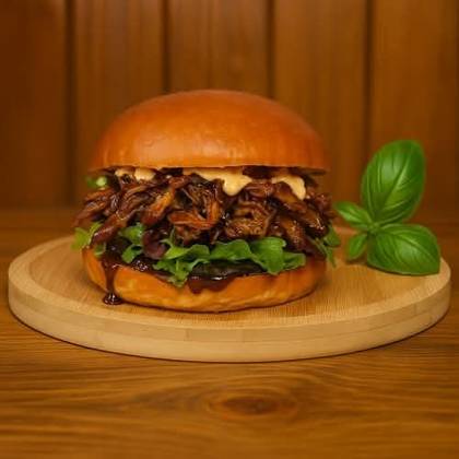 Pulled Beef Burger