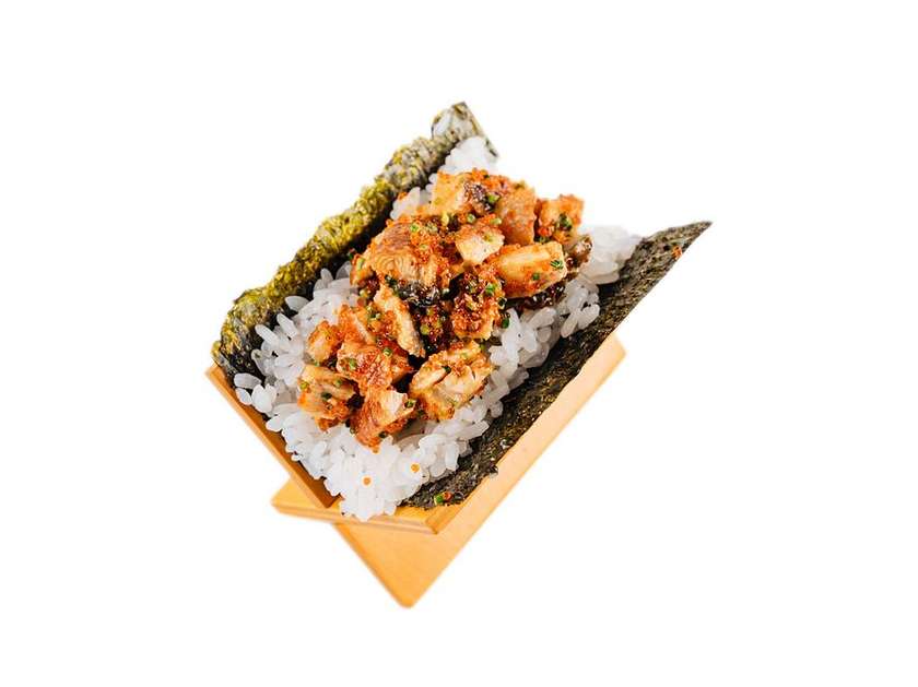 hand roll with eel