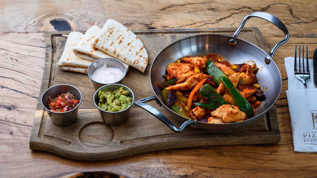 Fajitas cu Pui