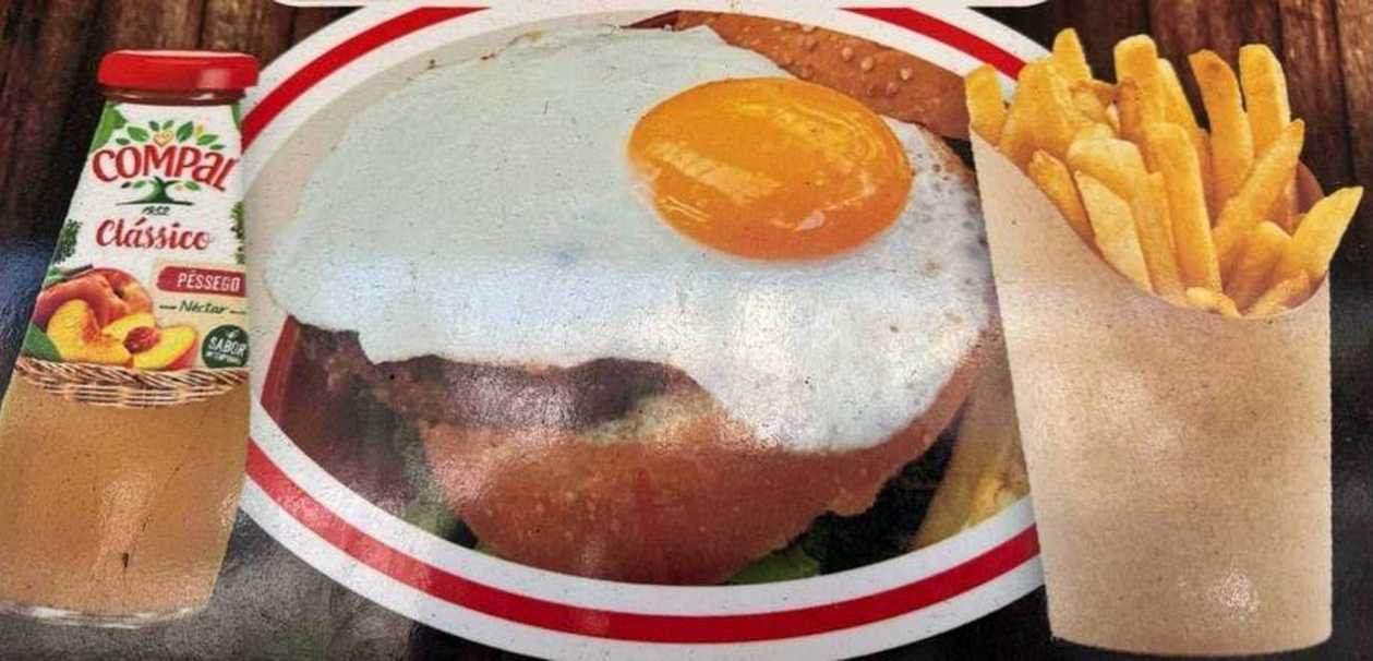 Egg Burger Menu